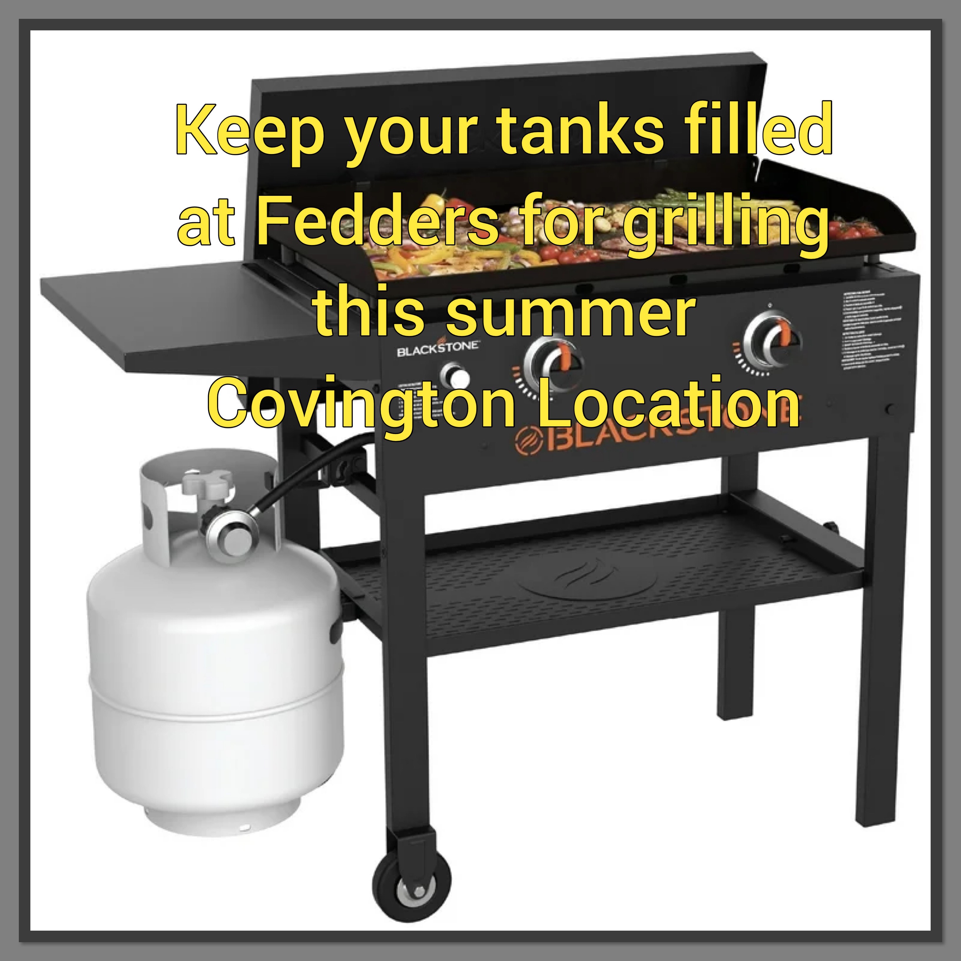 Time for Summer grilling! Snow Melt